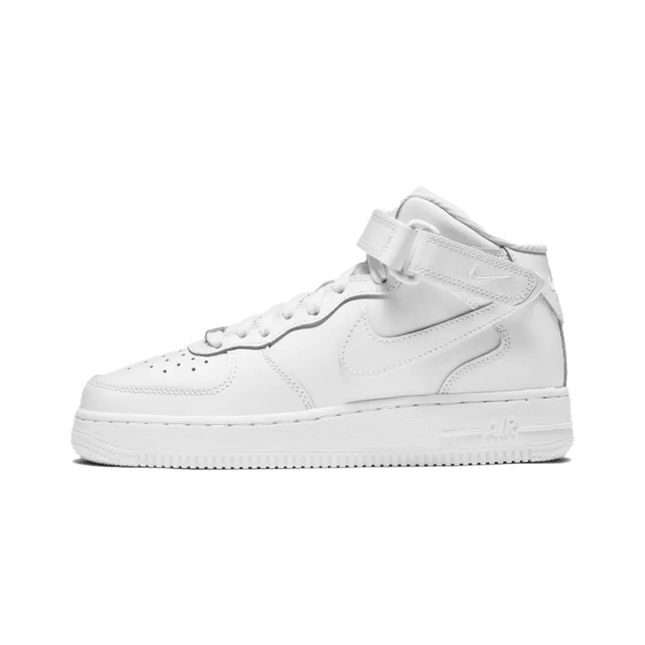 Nike Air Force 1 Mid Triple White - SneakCenter