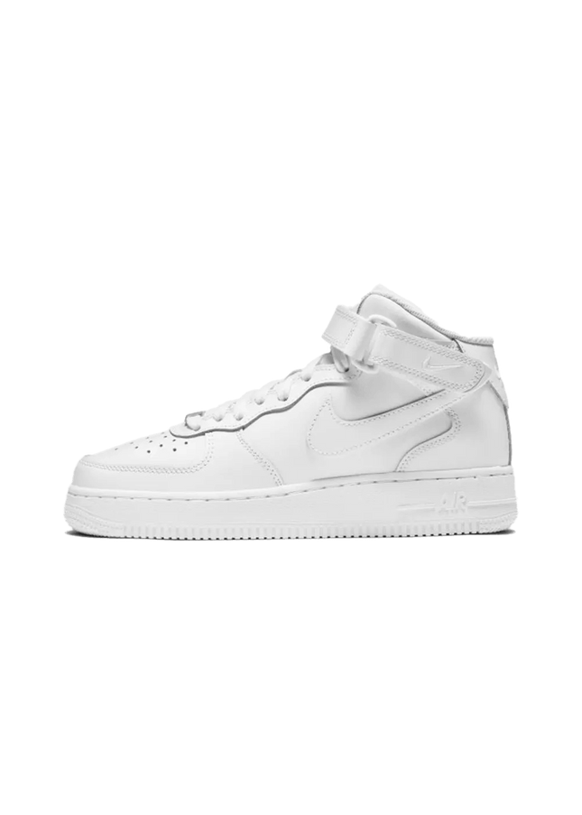 Nike Air Force 1 Mid Triple White - SneakCenter