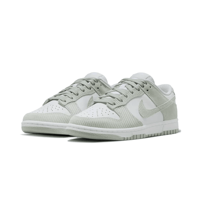 Nike Dunk Low Light Silver Corduroy - SneakCenter