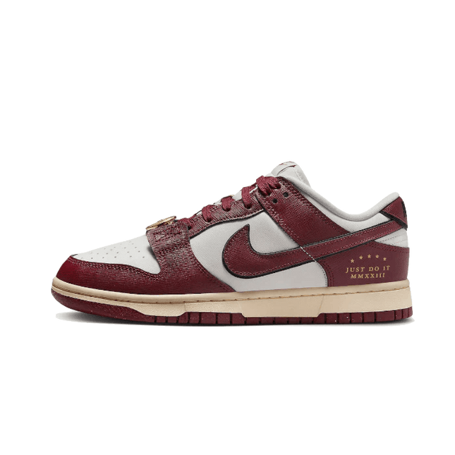 Nike Dunk Low SE Just Do It Sail Team Red - SneakCenter