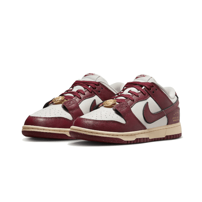 Nike Dunk Low SE Just Do It Sail Team Red - SneakCenter