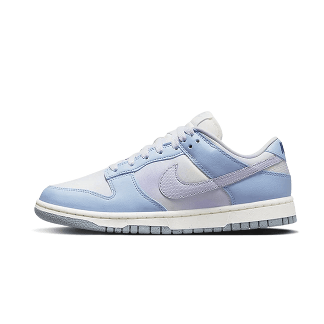 Nike Dunk Low White Blue Airbrush - SneakCenter
