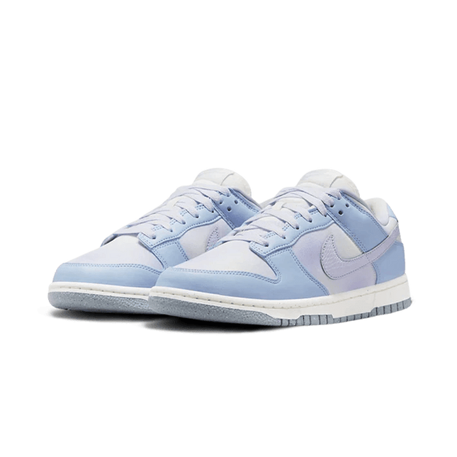 Nike Dunk Low White Blue Airbrush - SneakCenter