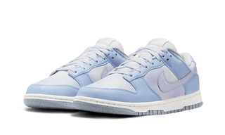Nike Dunk Low White Blue Airbrush - SneakCenter