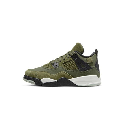 Air Jordan 4 Medium Olive (TD & PS) - SneakCenter