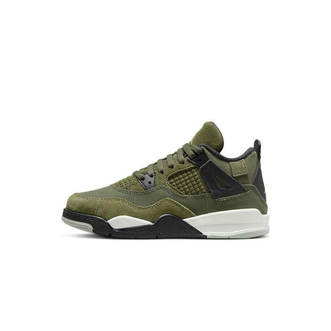 Air Jordan 4 Medium Olive (TD & PS) - SneakCenter