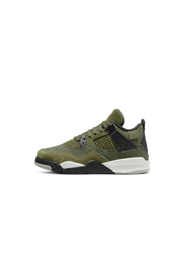 Air Jordan 4 Medium Olive (TD & PS) - SneakCenter