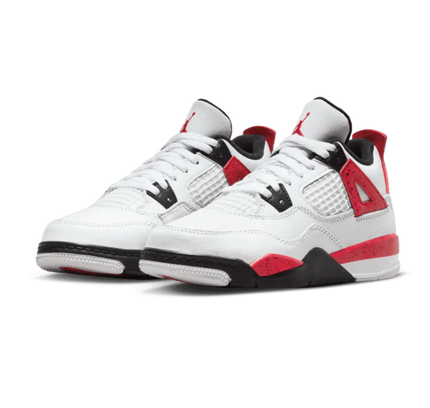Air Jordan 4 Red Cement (TD & PS) - SneakCenter
