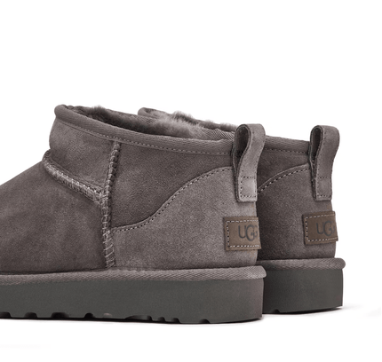 UGG Classic Ultra Mini Boot Grey - SneakCenter