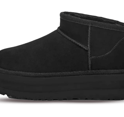 UGG Classic Ultra Mini Platform Black - SneakCenter