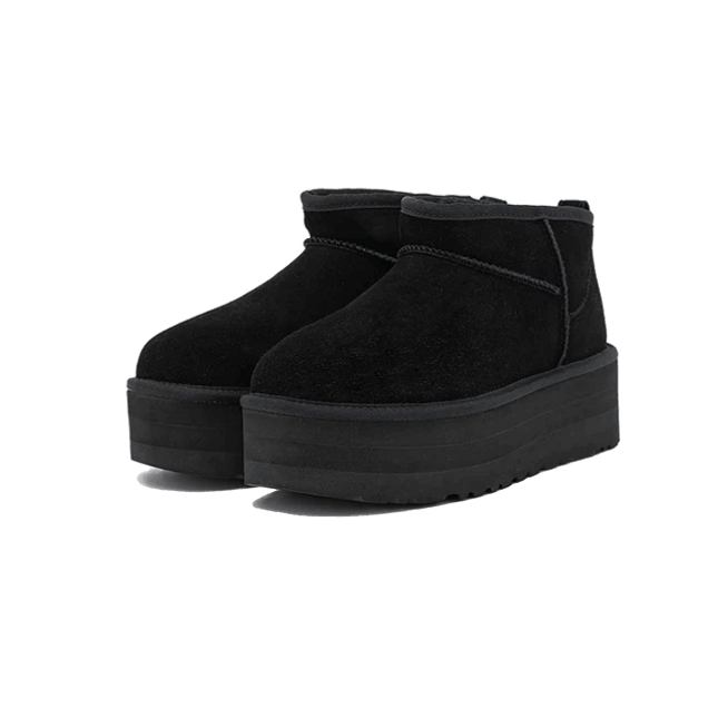 UGG Classic Ultra Mini Platform Black - SneakCenter