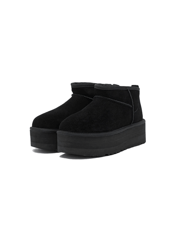 UGG Classic Ultra Mini Platform Black - SneakCenter