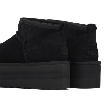 UGG Classic Ultra Mini Platform Black - SneakCenter