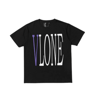 VLONE Tee Black Purple - SneakCenter