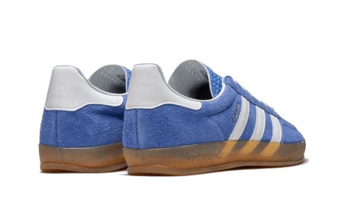 Adidas blue 2025 gum sole