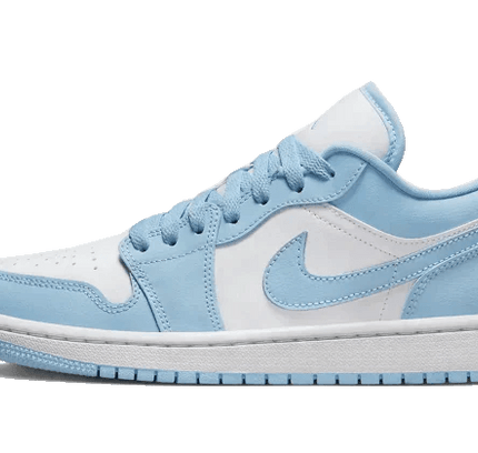 Air Jordan 1 Low Aluminium Ice Blue - SneakCenter