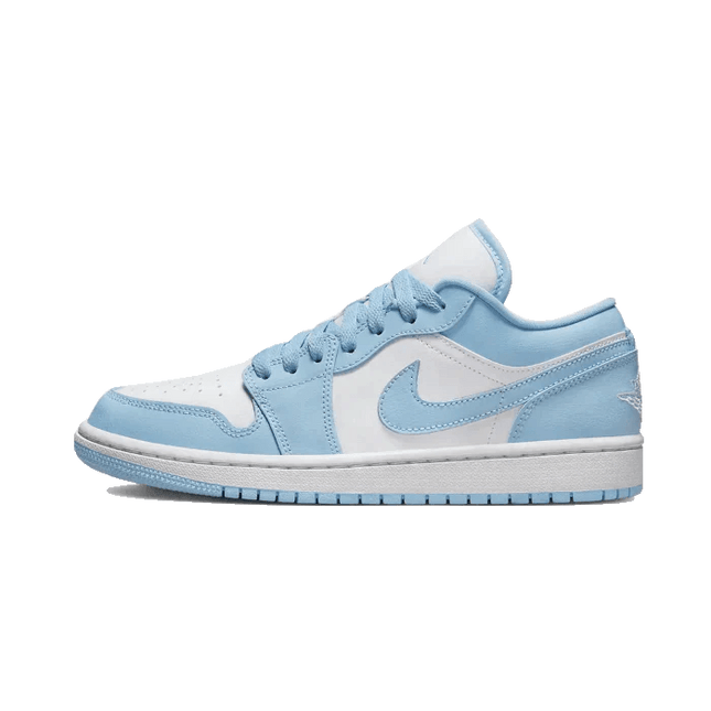 Air Jordan 1 Low Aluminium Ice Blue - SneakCenter