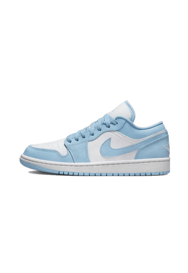 Air Jordan 1 Low Aluminium Ice Blue - SneakCenter