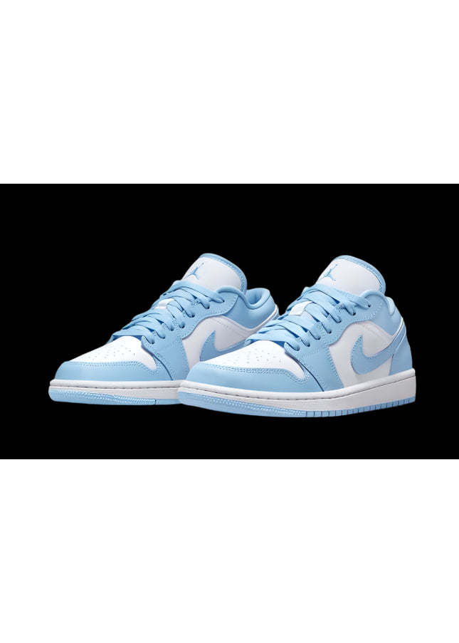 Air Jordan 1 Low Aluminium Ice Blue - SneakCenter
