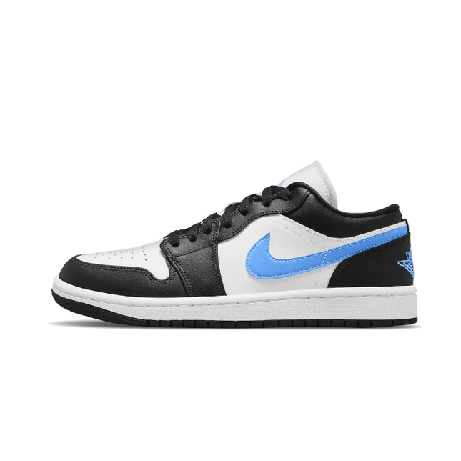 Air Jordan 1 Low Black University Blue White - SneakCenter