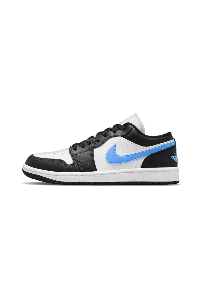 Air Jordan 1 Low Black University Blue White - SneakCenter