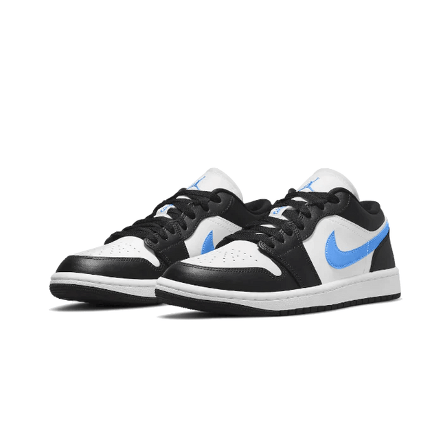 Air Jordan 1 Low Black University Blue White - SneakCenter