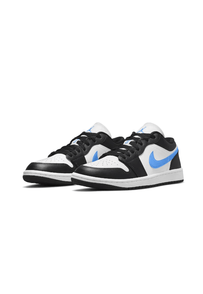 Air Jordan 1 Low Black University Blue White - SneakCenter