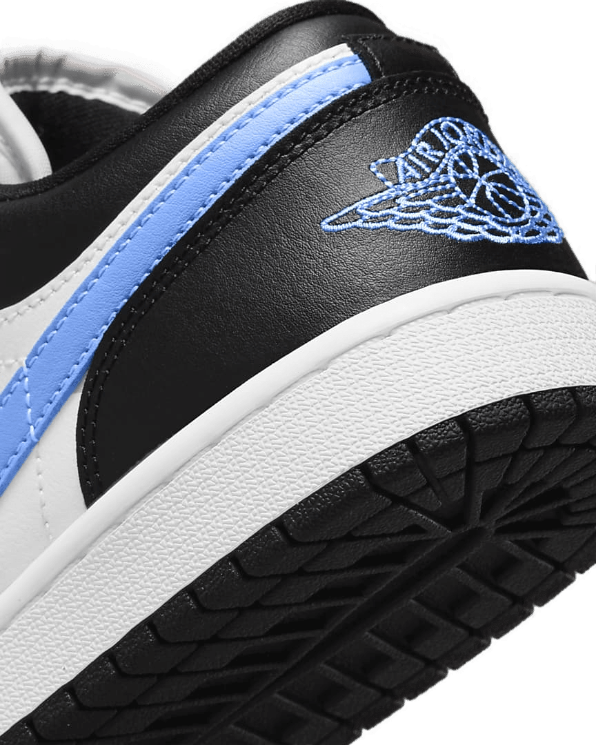 Air Jordan 1 Low Black University Blue White SneakCenter