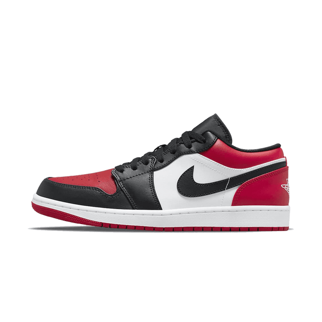 Air Jordan 1 Low Bred Toe - SneakCenter