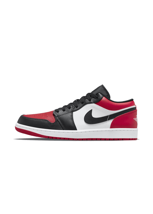 Air Jordan 1 Low Bred Toe - SneakCenter