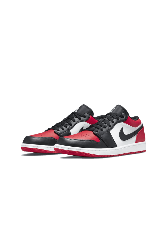 Air Jordan 1 Low Bred Toe - SneakCenter