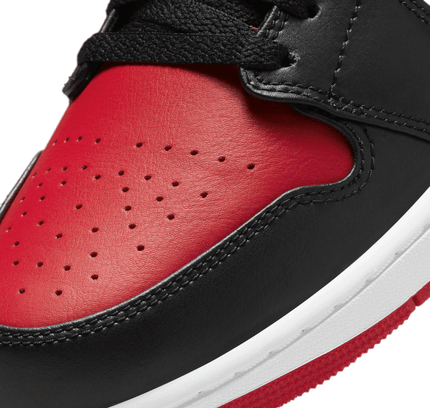 Air Jordan 1 Low Bred Toe - SneakCenter