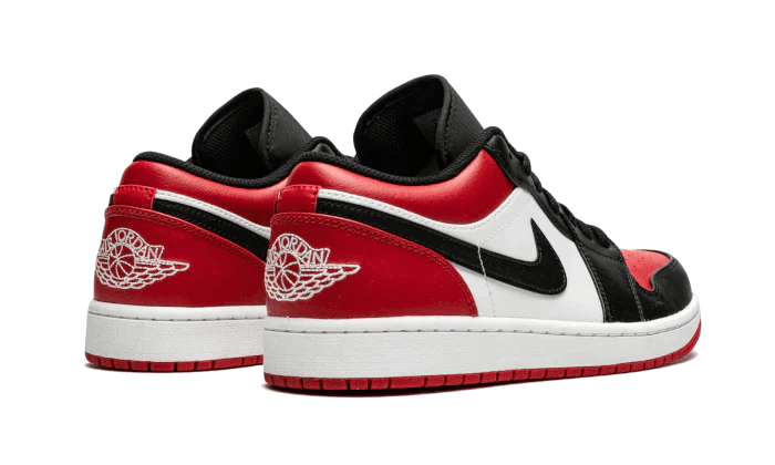 Air Jordan 1 Low Bred Toe SneakCenter