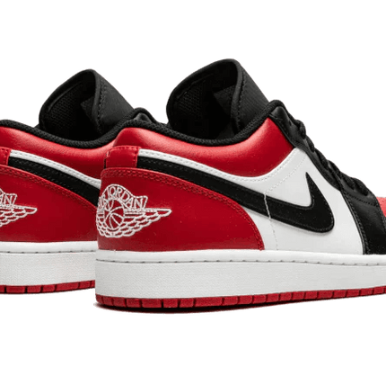 Air Jordan 1 Low Bred Toe - SneakCenter