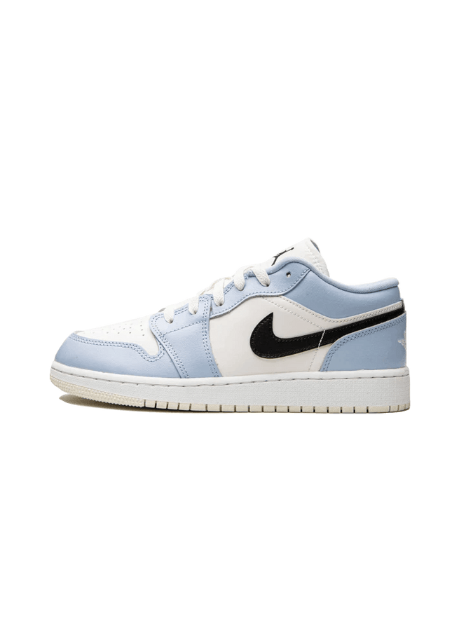 Air Jordan 1 Low Ice Blue Black - SneakCenter