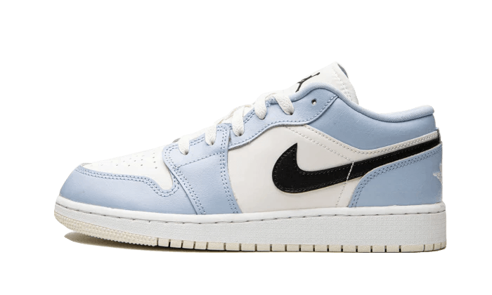 Jordan 1 light blue and black sales