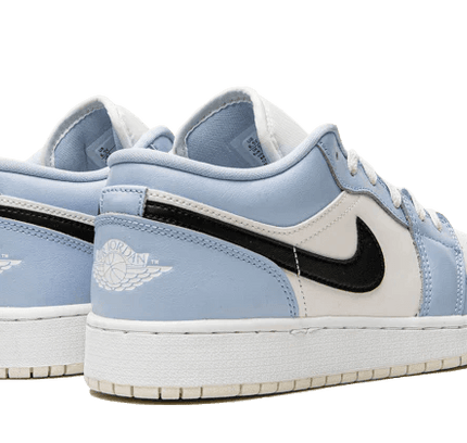 Air Jordan 1 Low Ice Blue Black - SneakCenter
