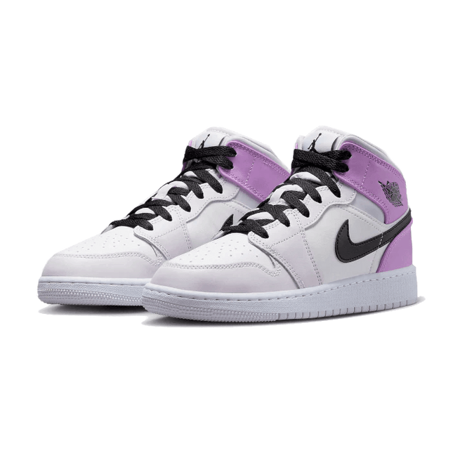Air Jordan 1 Mid Barely Grape - SneakCenter