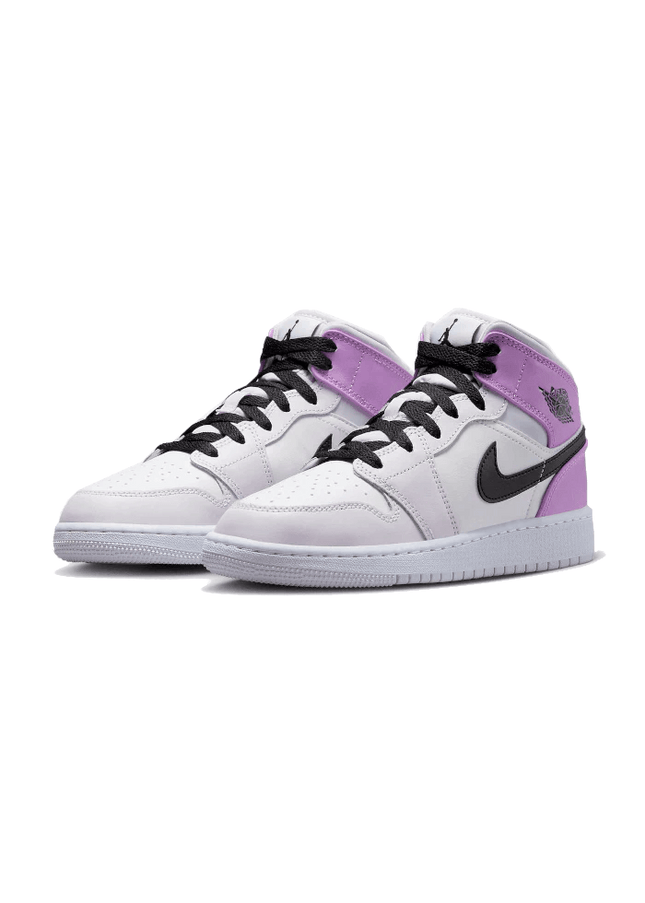 Air Jordan 1 Mid Barely Grape - SneakCenter