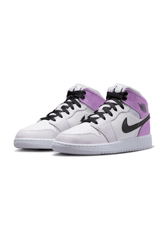 Air Jordan 1 Mid Barely Grape - SneakCenter