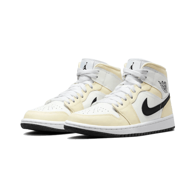 Air Jordan 1 Mid Coconut Milk - SneakCenter