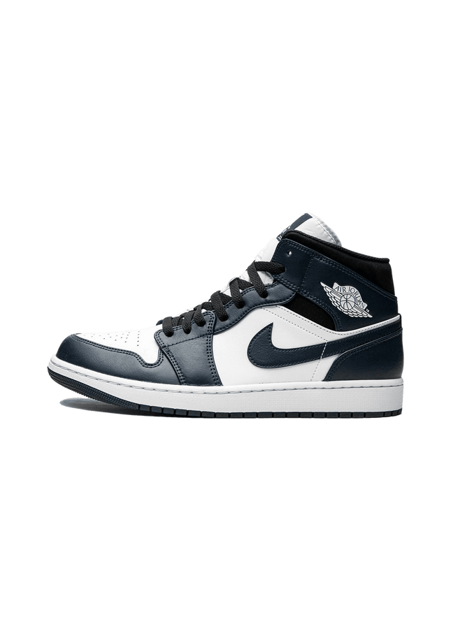 Air Jordan 1 Mid Dark Teal (Armory Navy) - SneakCenter