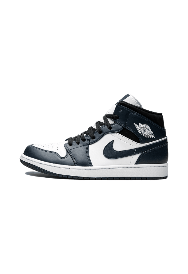 Air Jordan 1 Mid Dark Teal (Armory Navy) - SneakCenter