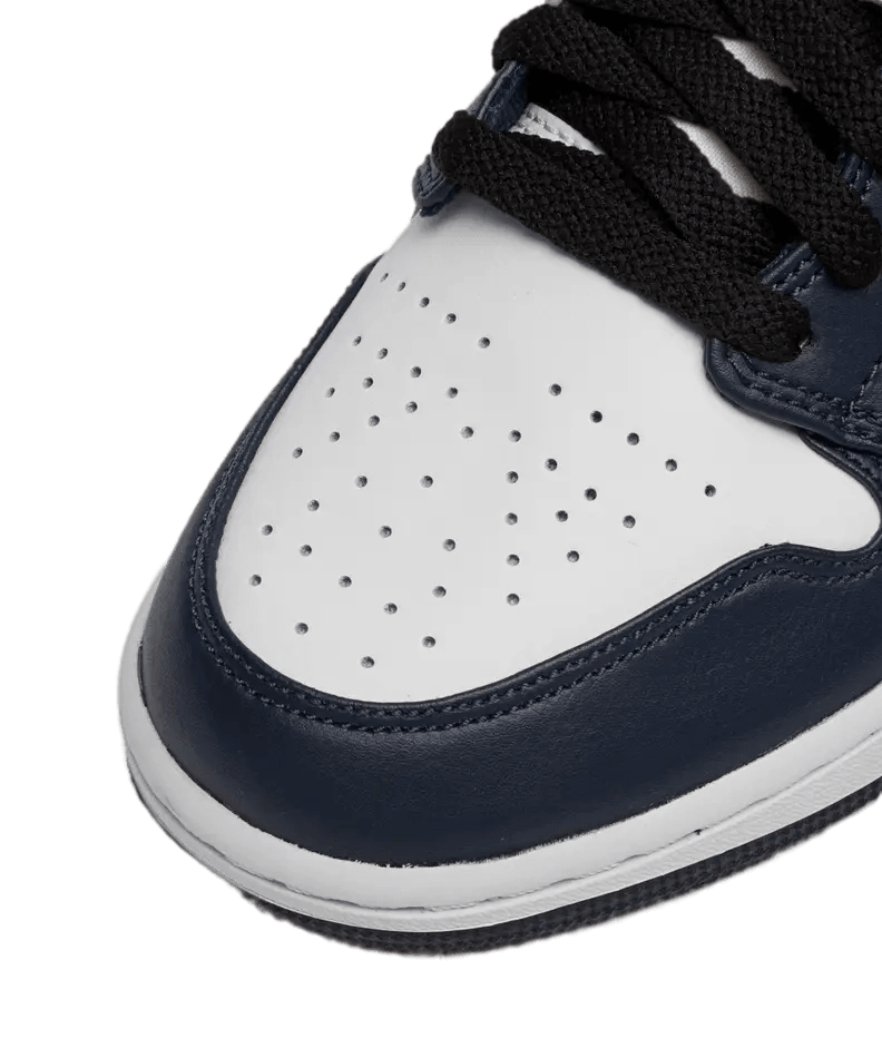 Air Jordan 1 Mid Dark Teal Armory Navy SneakCenter