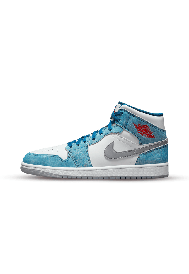 Air Jordan 1 Mid French Blue - SneakCenter