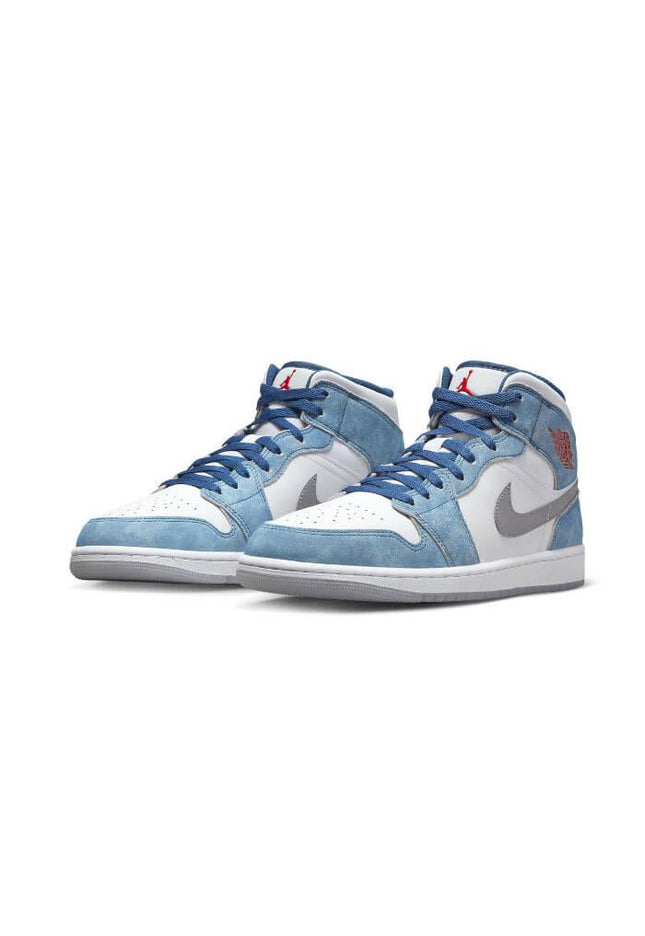 Air Jordan 1 Mid French Blue - SneakCenter