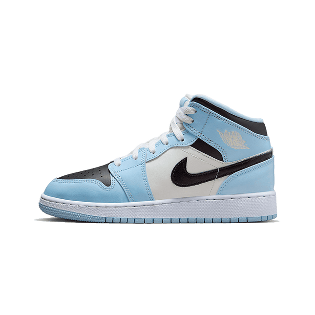 Air Jordan 1 Mid Ice Blue - SneakCenter
