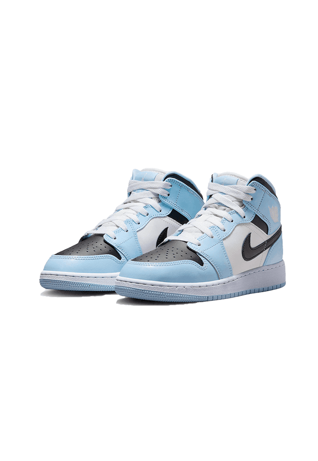 Air Jordan 1 Mid Ice Blue - SneakCenter