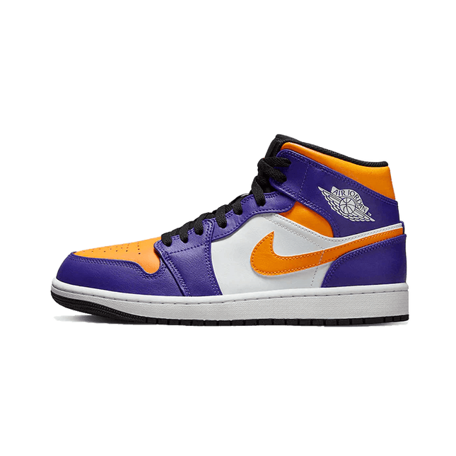 Air Jordan 1 Mid Lakers - SneakCenter