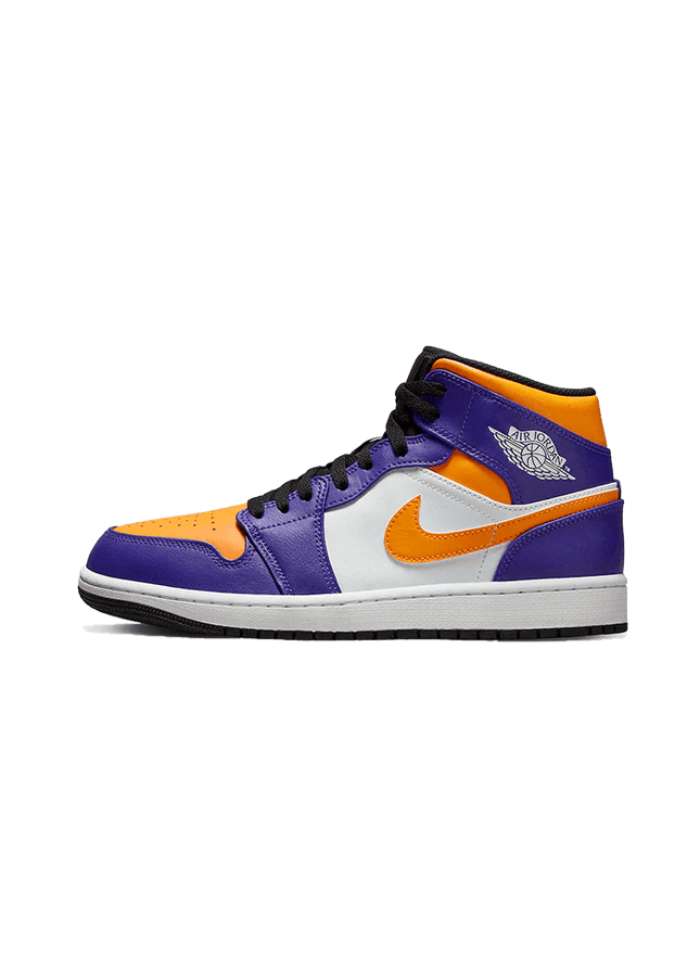 Air Jordan 1 Mid Lakers - SneakCenter